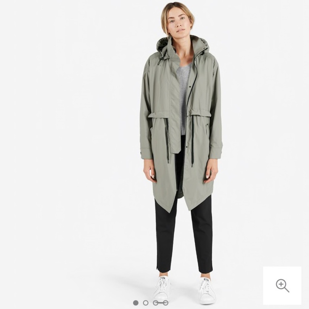 Everlane Anork Coat - Dark Navy